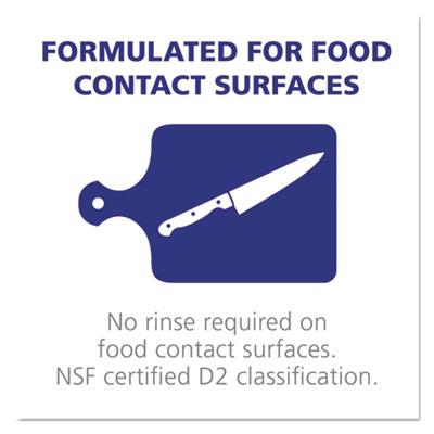 434104 GO-JO Purell NSF Certified D2 classification Foodservice Surface Sanitizer 